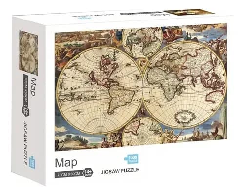Puzzle Rompecabezas Map