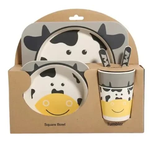 Plato Infantil Ecológico